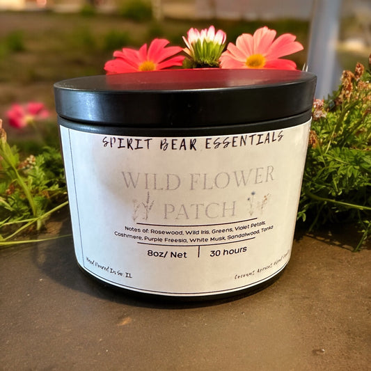 8oz Wild Flower Patch Candle