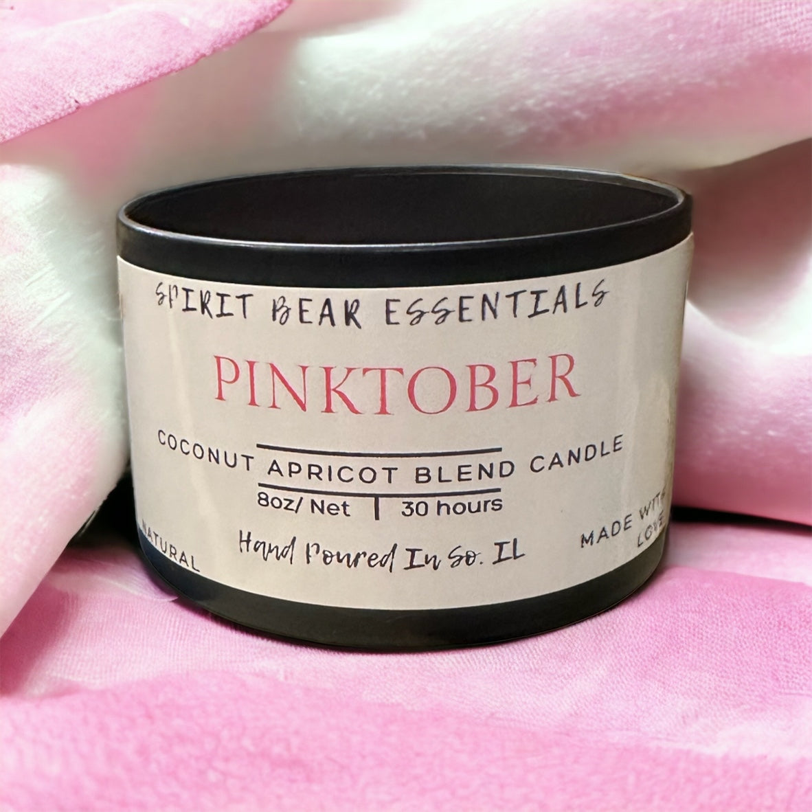 8oz Pinktober Candle