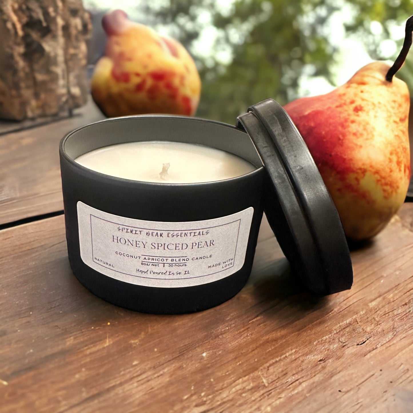 8oz  Honey Spiced Pear Candle